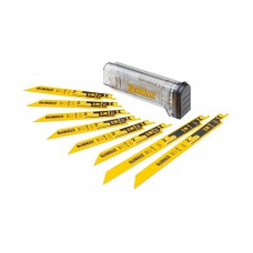 DeWALT tiesinio pjūklo pjūklelių komplektas metalui (8 vnt)